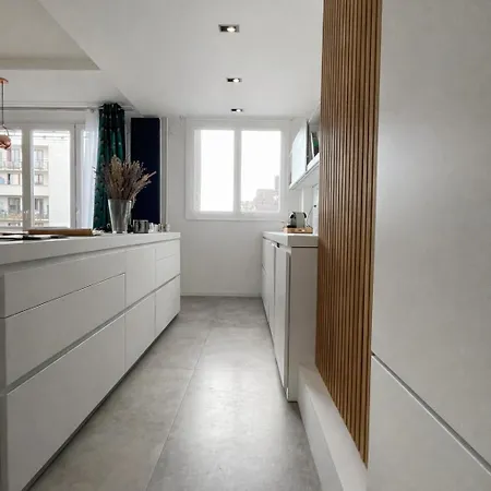 Appartement Bright 2br Apartment, 2 Baths, 2 Balconies, Metro 5min, Paris *